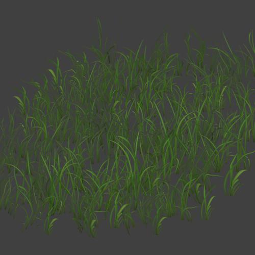 Low Poly Grass Patches (+LoD) preview image